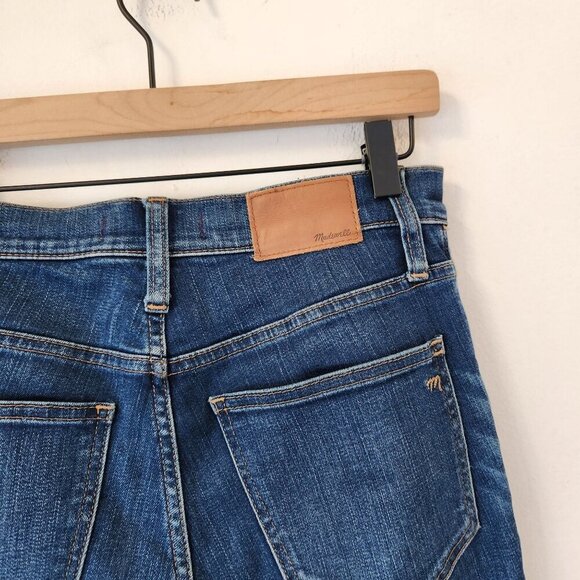 Madewell Roadtripper Medium Wash High Rise Skinny Jeans Stretch Women's 25 - Picture 5 of 9